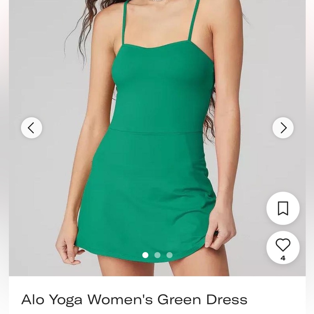 Alo yoga courtside tennis dress size M